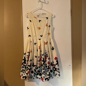 Grace Karin  Dress with Butterfly and Floral Print